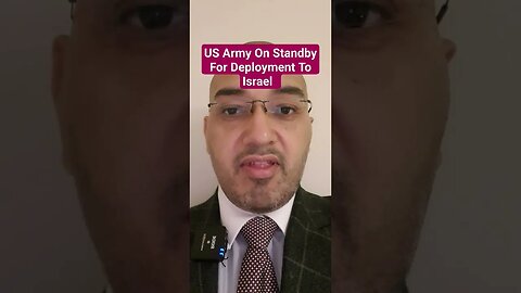 US Army On Standby For Deployment To Israel #News #Rumble #Shorts