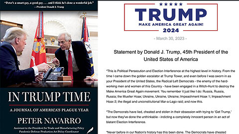 Peter Navarro | The Real Story Behind the President Donald J. Trump Indictment