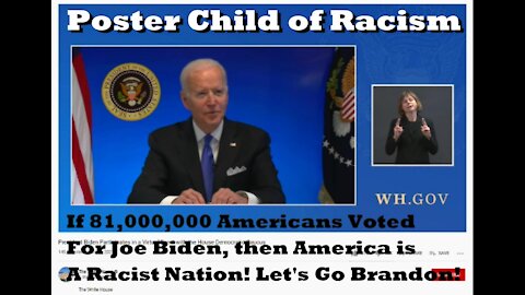 Who was LGB Let's Go Brandon, Put You Back in Chains Biden Calling a N*gger?