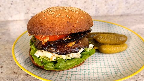What I eat everyday as keto vegan - Teriyaki burger | Keto vegan and gluten-free