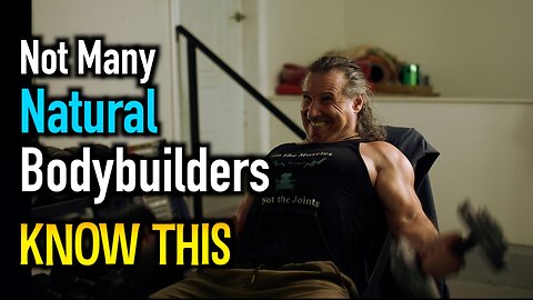 All Natural Bodybuilders Should KNOW This