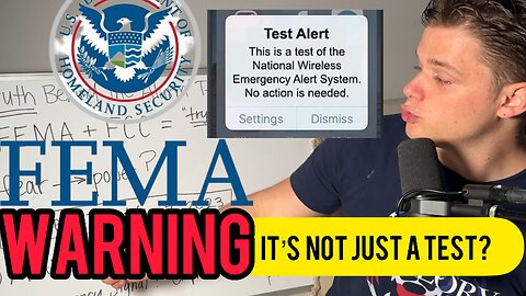 GET READY || The Emergency "Test" On October 4th 2023 Will Reveal Another Agenda...