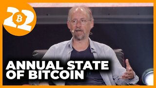 Annual State Of Bitcoin w/ Adam Back & Steve Lee - Bitcoin 2022 Conference
