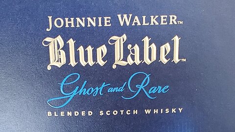 Johnnie Walker Blue Label Ghost and Rare Unboxing