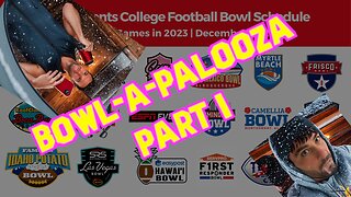 College Football Gambling & Best Bets -- BOWL-A-PALOOZA PART I