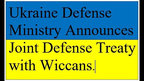 Ukrainian Defense Ministry Wiccans