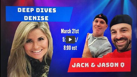 "Can You DIG it?!" Episode 7 WITH Jason Q and Jack L March 21st, 2023 @ 5:00 pst/ 8:00est