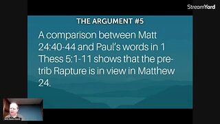 Matthew 24:36-51 Overview