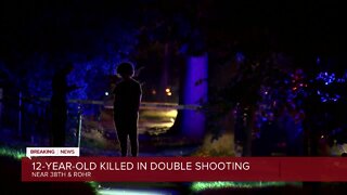 12-year-old Milwaukee girl killed in double shooting near 38th and Rohr