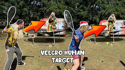 Velcro Human Target