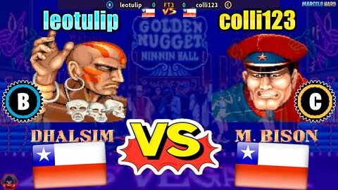 Street Fighter II': Champion Edition (leotulip Vs. colli123) [Chile Vs. Chile]