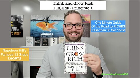 #Shorts 1 Minute Guide to #ThinkandGrowRich #Desire Have a Burning Desire Step 1