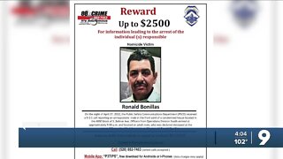 $2,500 reward for arrest of Ronald Bonillas killer