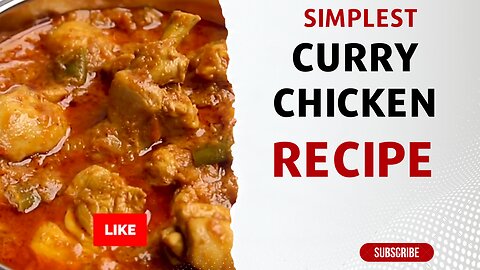 Simple, Easy, Best & Tasty CURRY CHICKEN_Recipe by Chaskaa
