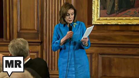 Nancy Pelosi Reading BIZARRE Bono Limerick Is EVERYTHING That’s Wrong With Democrats