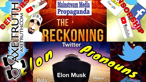 12/12 & 12/13 Hybrid Replay/Live Call in show - MSM Propaganda & Tech Censorship + Elon's Pronouns...What's Yours?