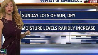 Debra's Sunday Morning Forecast