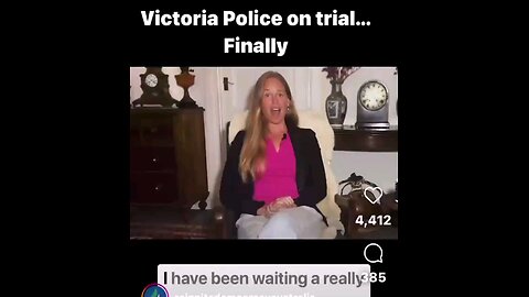 🚨🌎🇦🇺 Victoria, Australia - Covid ‼️ Great news as Victorian Police are set to stand trial