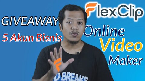 Giveaway 5 Akun Bisnis Flexclip, Video Editor Online Terbaik