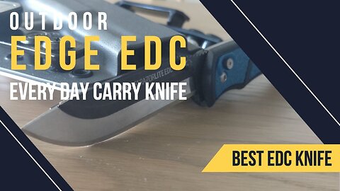 Outdoor Edge EDC: The Most Modular Knife for Every Day Carry (Replaceable Blades!)
