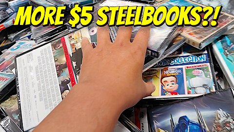 EPIC $5 Dollar Walmart Steelbook Blu Ray Haul!🤯🤯🤯