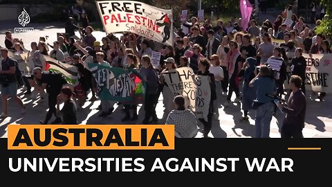 Australian students join protests for Palestine | Al Jazeera Newsfeed