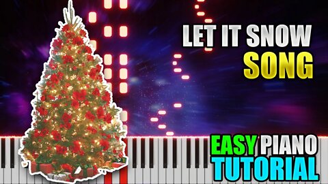 Let It Snow - Easy Piano Tutorial