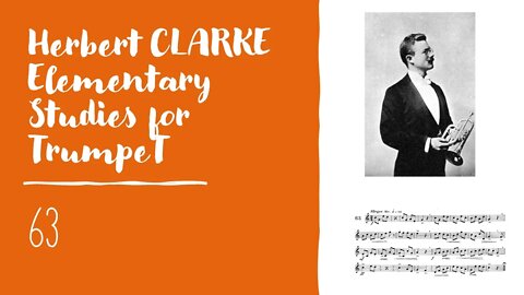 🎺 [TRUMPET METHOD] CLARKE Elementary Studies for Trumpet 63