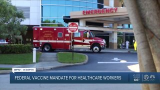 Gov. DeSantis won't enforce vaccine mandate for health care workers in Florida