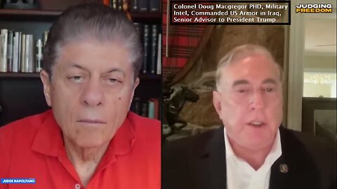 Col Doug Macgregor: Bakhmut looks like Hiroshima. Russia's FEAR, Russian Civilians in Basements, Having Been Forced There - Judge Napolitano