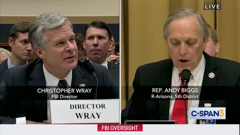FBI Director Wray REFUSES to deny FBI "confidential human sources" were present at J6