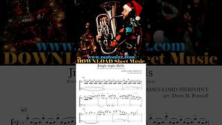 Jingle Bells Euphonium Jazz Impro 😵 What's next, 🐱 playing 🎺? #jinglebells #euphonium #jazz #swing
