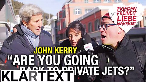 🏁 #JohnKerry erwischt in #Davos 🏁