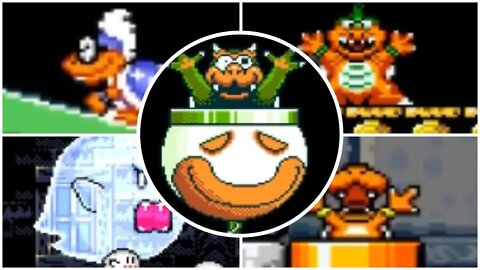 Super Mario World - All Bosses & Ending