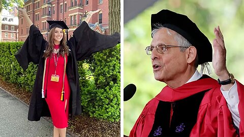 Conservative college grad who walked out of Merrick Garland's commencement speech 'would do it again