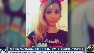 Friends remember Mesa woman killed in crash