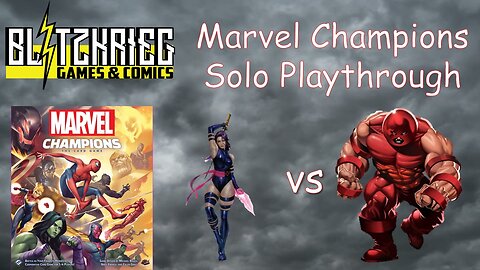 Psylocke vs Juggernaut Solo Playthrough