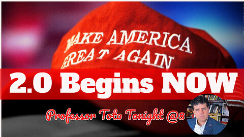 Toto Tonight LIVE "MAGA 2.0 BEGINS NOW"