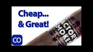 Drew Estate Factory Smokes Maduro Toro Cigar Review