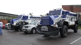 SOUTH AFRICA - Durban - Caspir armoured vehicle handover (Video) (njA)