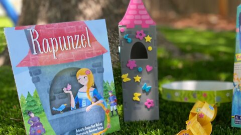 RAPUNZEL TOY CRAFT & READ ALOUD EDUCATIONAL FUN STORY TIME