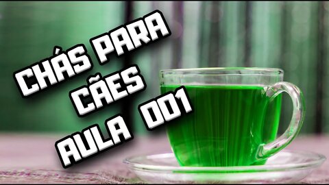 Introdução de Chás para Cães: aula 001 | Dr. Edgard Gomes | Alimentação natural para Cães