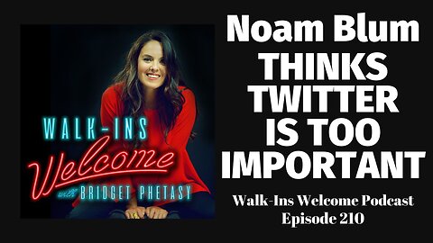 Noam Blum Thinks Twitter Is Too Important