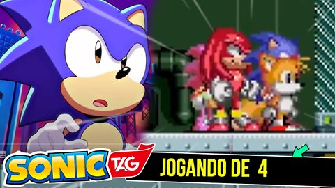 Sonic para se jogar de 4 - Sonic Tag Team #shorts