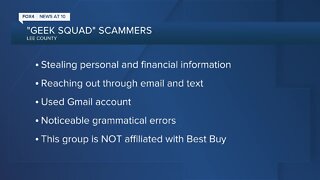 LCSO warns people about “Geek Squad” scammers