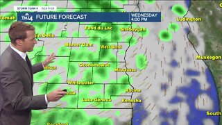 Rainy April weather continues Wednesday