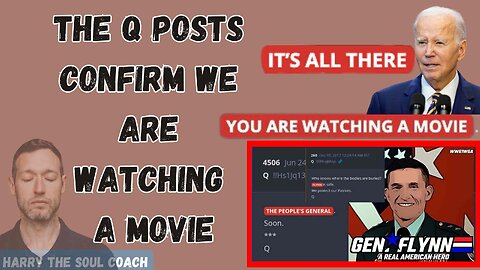 THE Q POSTS CONFIRM WE ARE WATCHING A MOVIE