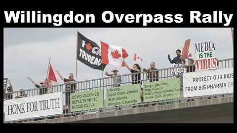 Willingdon Overpass Rally - Burnaby B.C.