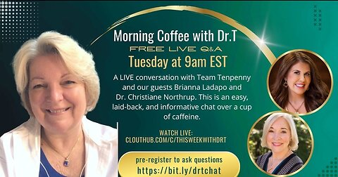 Morning Coffee with Dr. Christiane Northrup and Brianna Ladapo