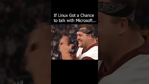 Linux Got to talk with Microsoft #linux #software #memes #technology #opensource #foss #microsoft